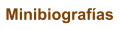 Minibiograf�as