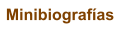 Minibiograf�as