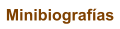 Minibiograf�as