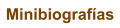 Minibiograf�as