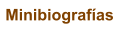 Minibiograf�as